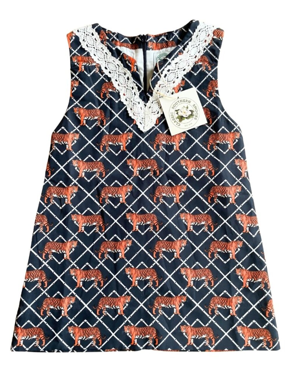 Entire Closet $5! NEW Classic Southern Smocks Girl's Tiger Shift Dress - Sz 3T